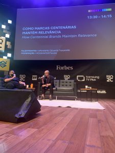 Palestra sobre Marcas Centenárias na Rio2C 